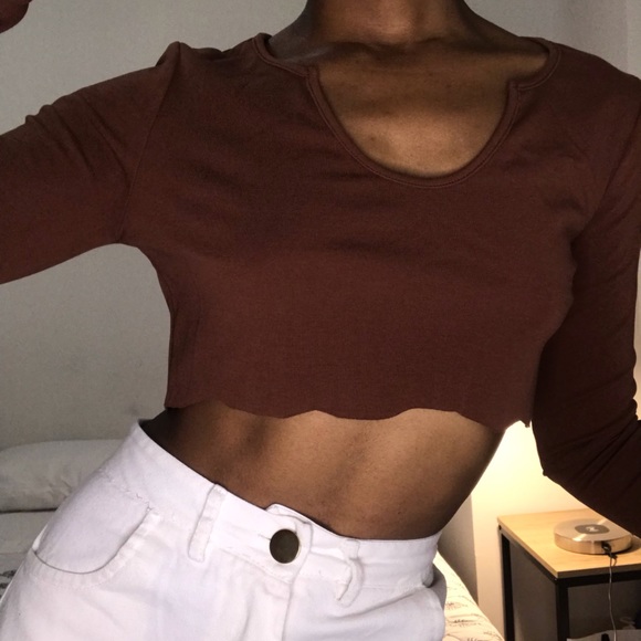 Shein brown top - Picture 1 of 4